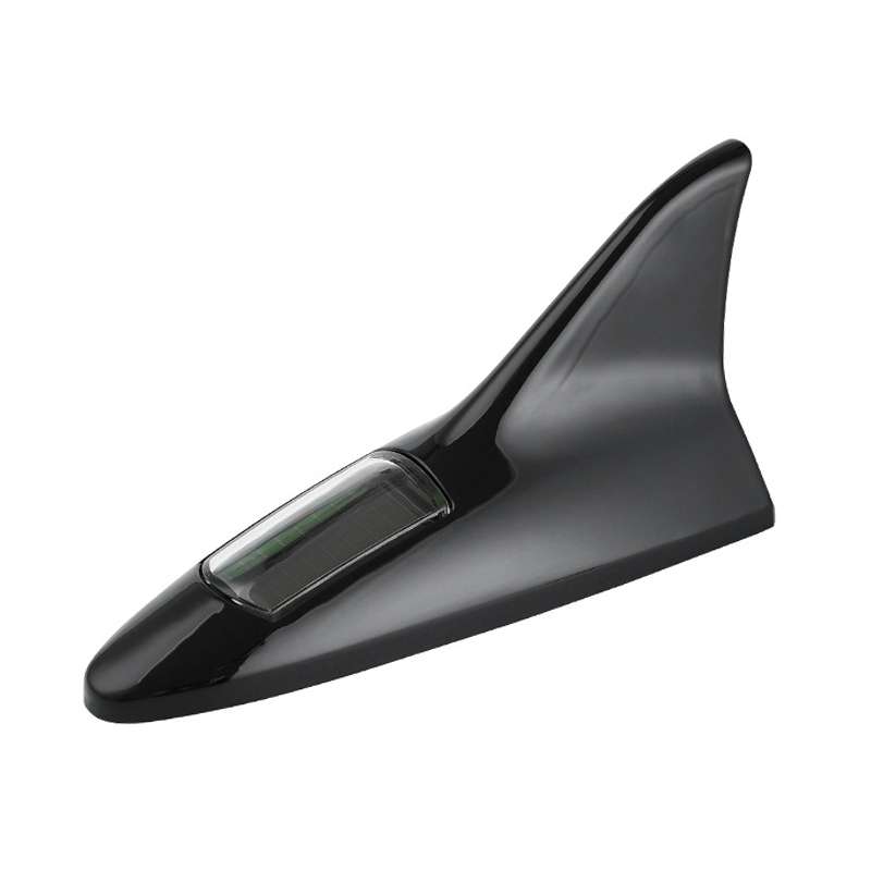 Solar Shark Fin High-positioned Alarm Light(Grey)