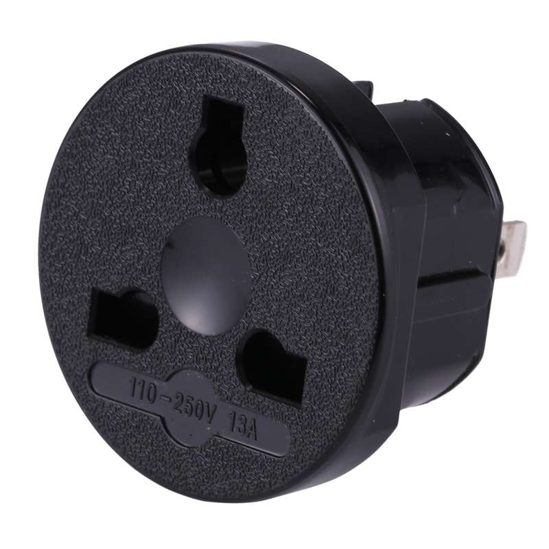 All in 1 EU + AU + UK + US Plug Travel Universal Adaptor(White)