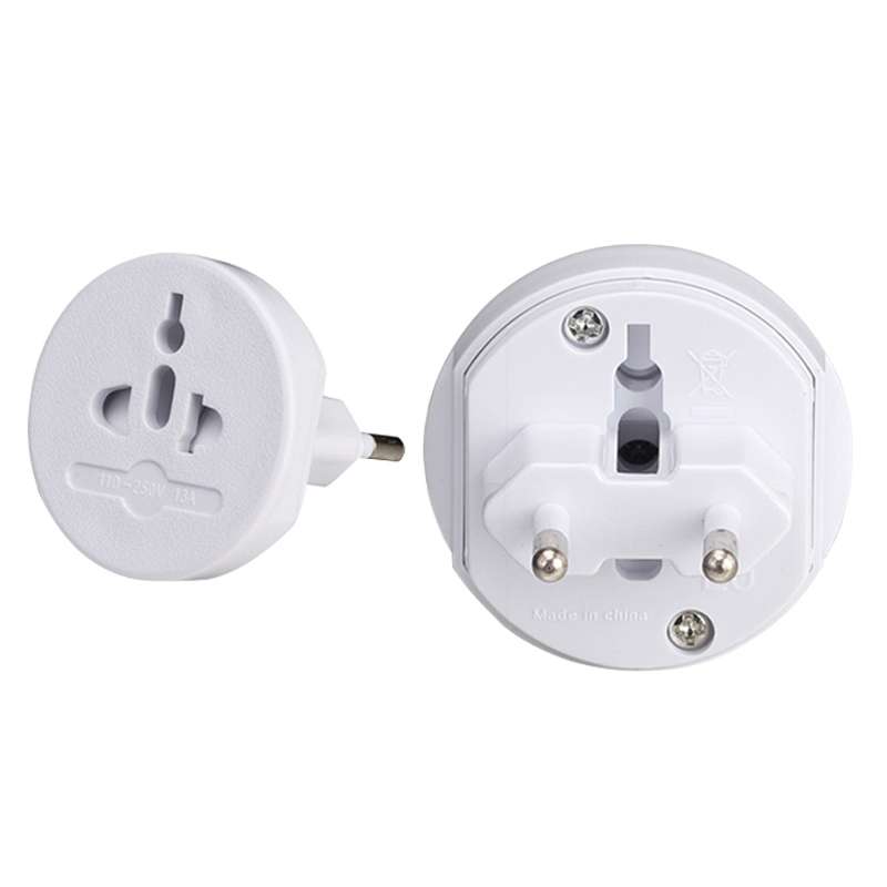 All in 1 EU + AU + UK + US Plug Travel Universal Adaptor(White)