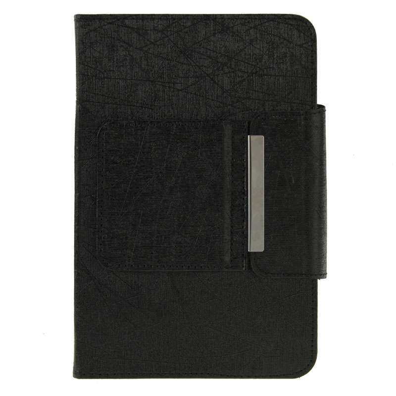Universal Leather Tablet Case with Separable Bluetooth Keyboard and Holder for 7 inch Tablet PC(Gold