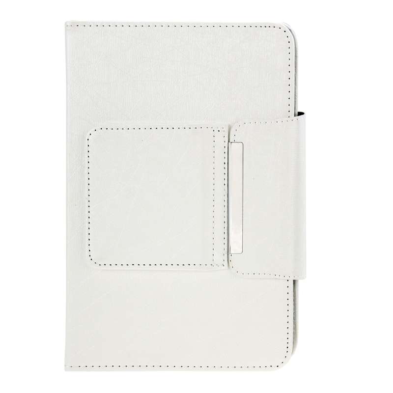 Universal Leather Tablet Case with Separable Bluetooth Keyboard and Holder for 7 inch Tablet PC(Gold