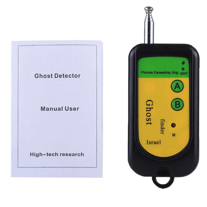 Ghost Detector Signal Bug RF Detector Finder Scanner Monitor Checker Pinhole Surveillance Camera Wir