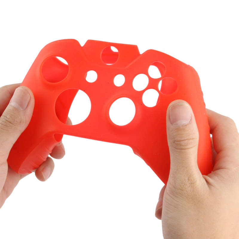 Flexible Silicone Protective Case for Xbox One(Pink)