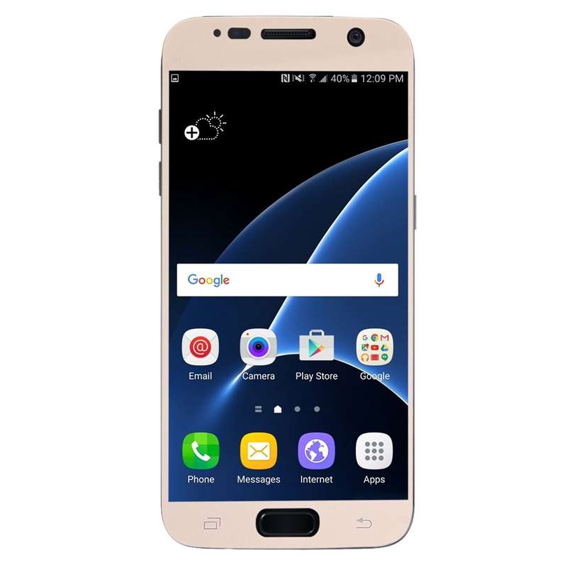 For Galaxy S7 / G930 0.26mm 9H Surface Hardness Explosion-proof Silk-screen Tempered Glass Full Scre