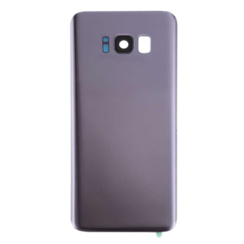 For Galaxy S8 / G950 Battery Back Cover with Camera Lens Cover & Adhesive (Orchid Gray)