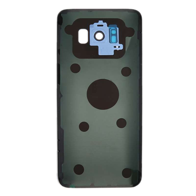 For Galaxy S8 / G950 Battery Back Cover with Camera Lens Cover & Adhesive (Black)