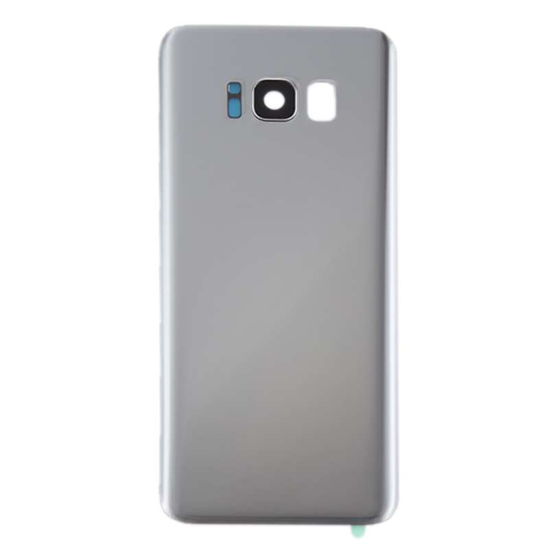 For Galaxy S8 / G950 Battery Back Cover with Camera Lens Cover & Adhesive (Orchid Gray)