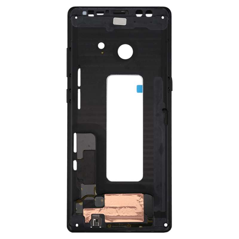 For Galaxy Note 8 / N950 Front Housing LCD Frame Bezel Plate (Black)