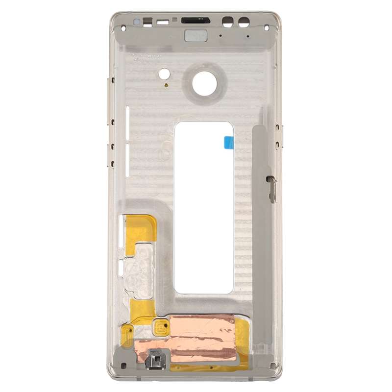 For Galaxy Note 8 / N950 Front Housing LCD Frame Bezel Plate (Black)