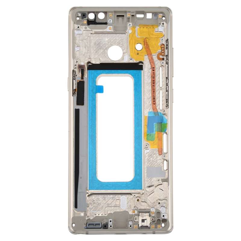 For Galaxy Note 8 / N950 Front Housing LCD Frame Bezel Plate (Black)