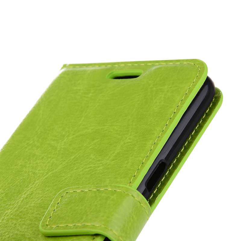 For Galaxy S8 Retro Crazy Horse Texture Horizontal Flip Leather Case with Holder & Card Slots & Wall