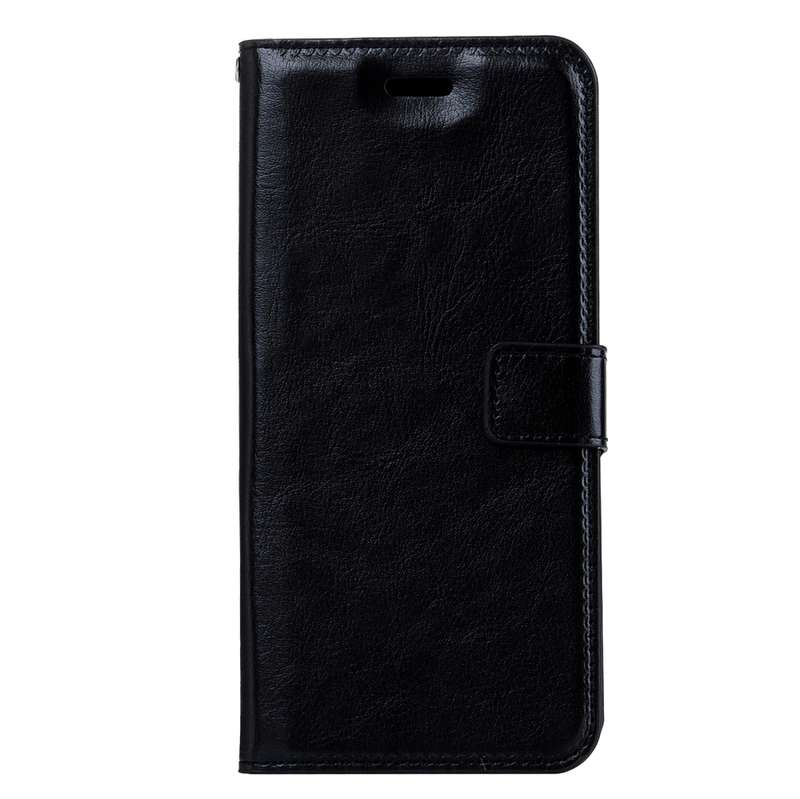For Galaxy S8 Retro Crazy Horse Texture Horizontal Flip Leather Case with Holder & Card Slots & Wall