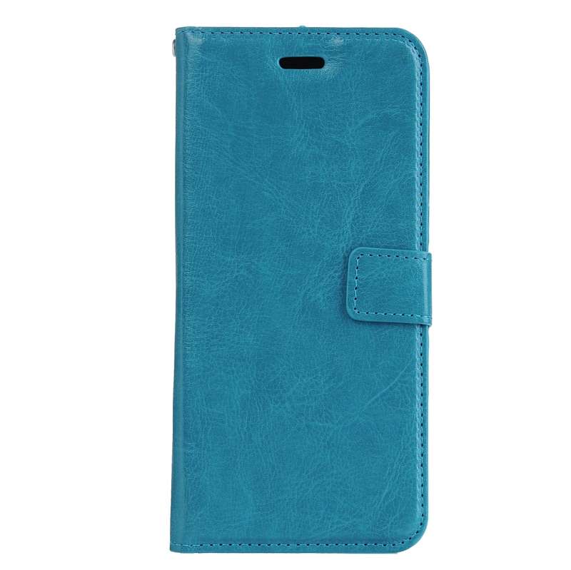 For Galaxy S8 Retro Crazy Horse Texture Horizontal Flip Leather Case with Holder & Card Slots & Wall