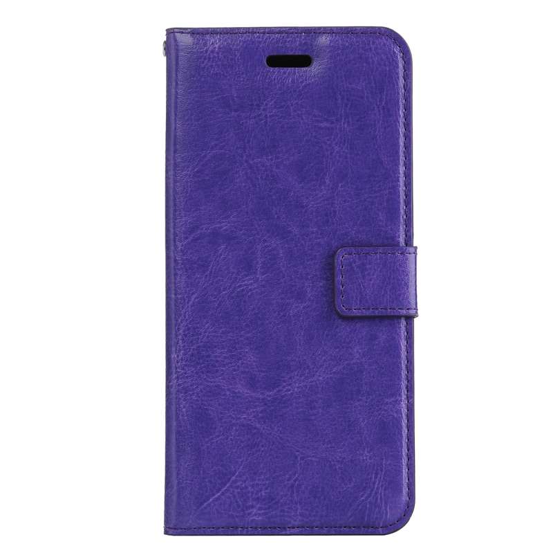 For Galaxy S8 Retro Crazy Horse Texture Horizontal Flip Leather Case with Holder & Card Slots & Wall