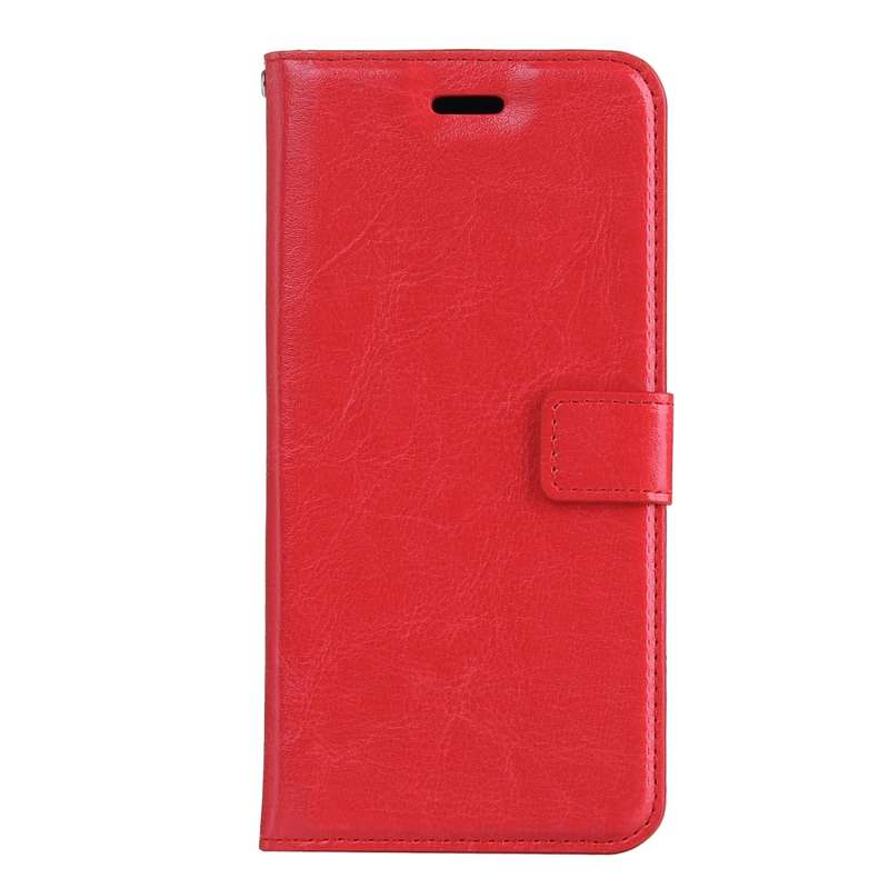 For Galaxy S8 Retro Crazy Horse Texture Horizontal Flip Leather Case with Holder & Card Slots & Wall