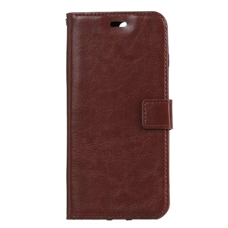 For Galaxy S8 Retro Crazy Horse Texture Horizontal Flip Leather Case with Holder & Card Slots & Wall