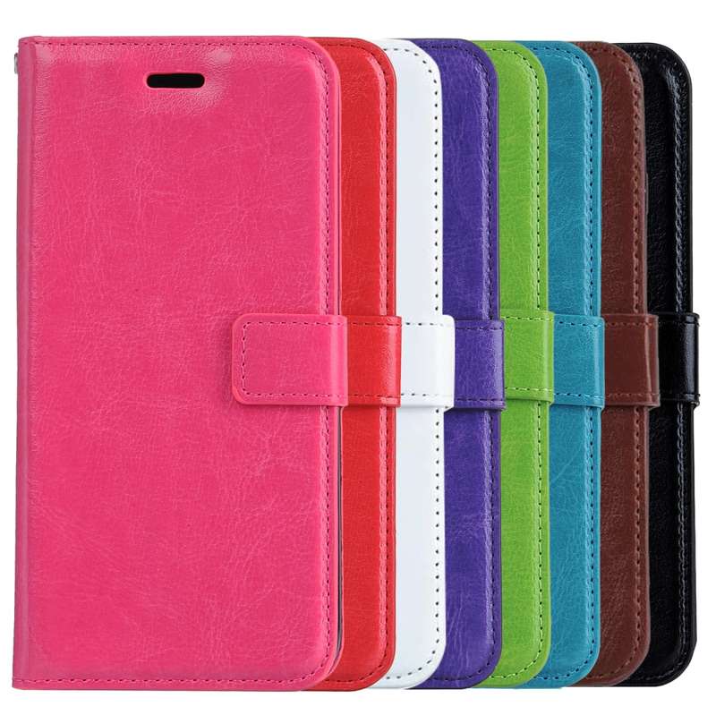 For Galaxy S8 Retro Crazy Horse Texture Horizontal Flip Leather Case with Holder & Card Slots & Wall