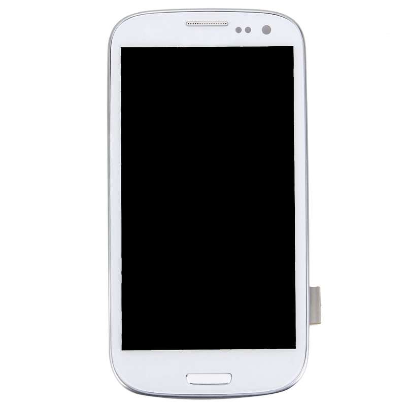 LCD Display (4.65 inch TFT) + Touch Panel with Frame for Galaxy SIII / i9300 (Pebble Blue)