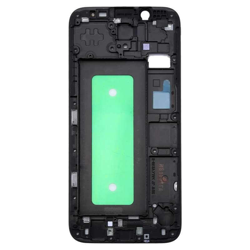 For Galaxy J730 Front Housing LCD Frame Bezel Plate(Black)