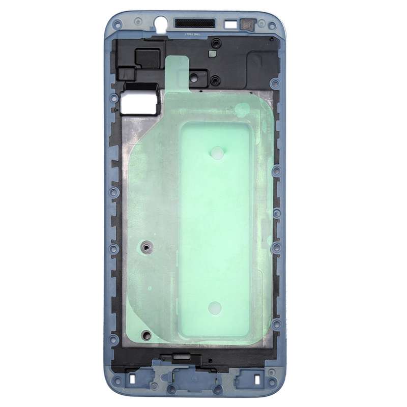 For Galaxy J730 Front Housing LCD Frame Bezel Plate(Black)
