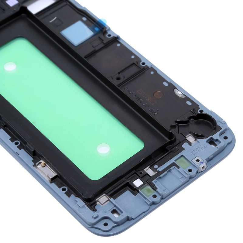 For Galaxy J730 Front Housing LCD Frame Bezel Plate(Black)
