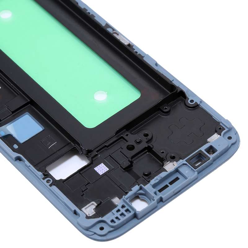 For Galaxy J730 Front Housing LCD Frame Bezel Plate(Black)