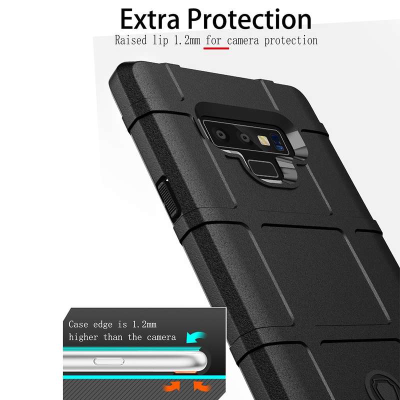 Full Coverage Shockproof TPU Case for Samsung Galaxy Note9(Blue)