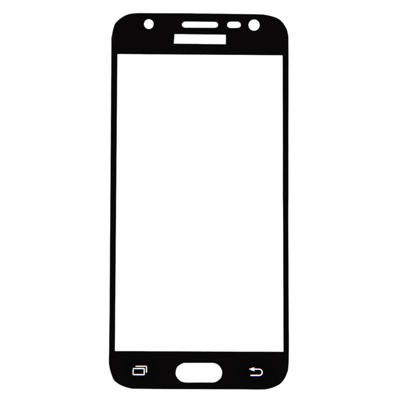 For Galaxy J3 (2017) (EU Version) 0.26mm 9H Surface Hardness 2.5D Curved Silk-screen Full Screen Tem