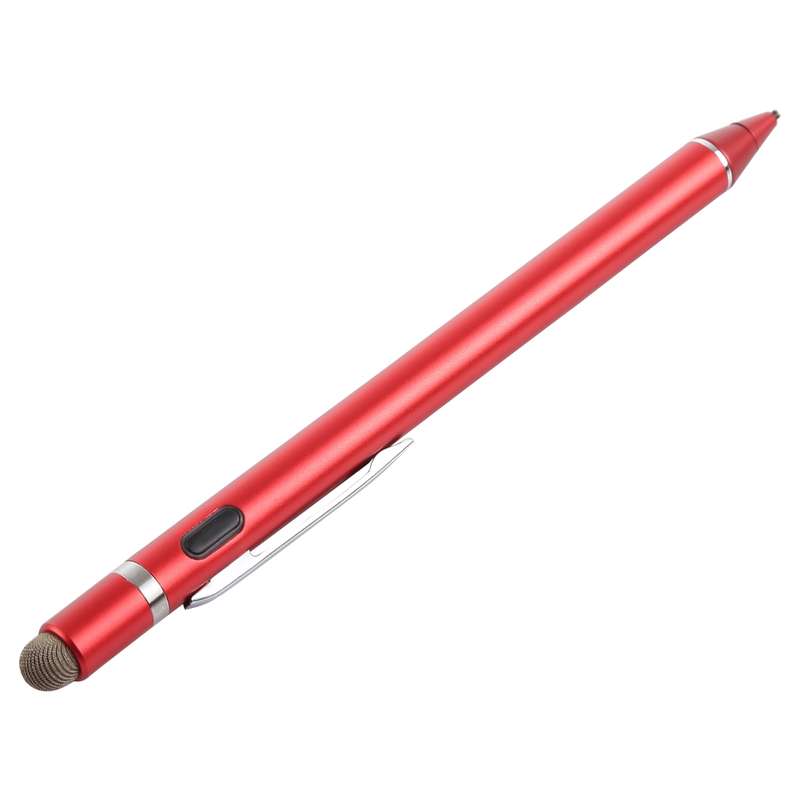 1.5-2.3mm Rechargeable Capacitive Touch Screen Active Stylus Pen(Black)