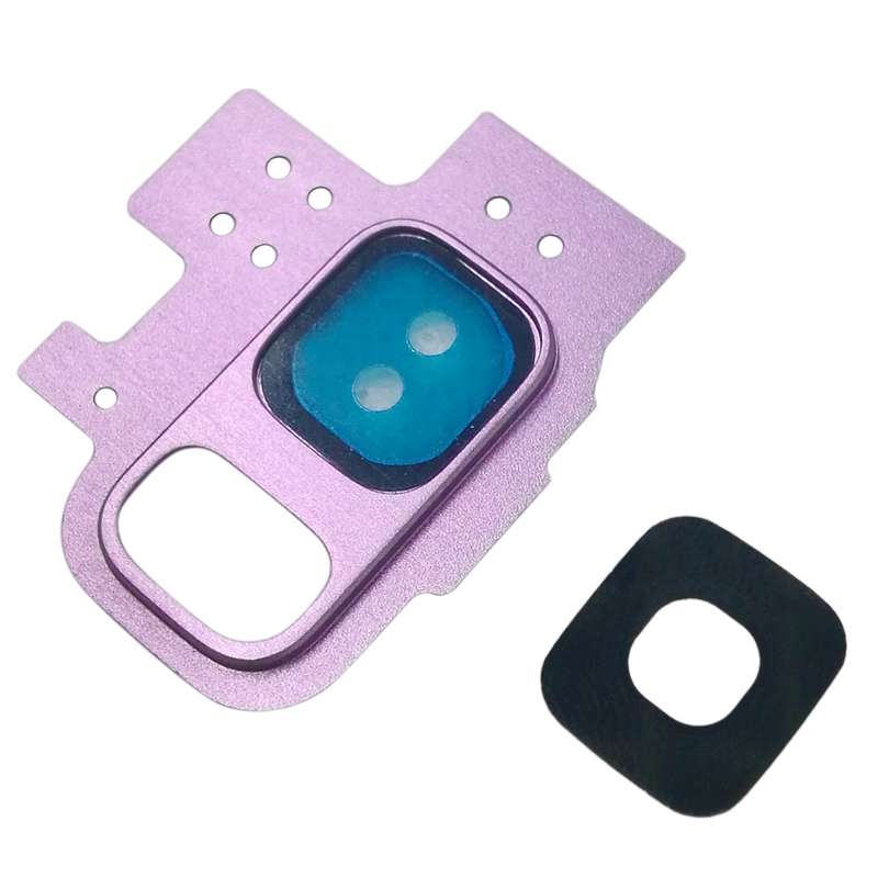 For Galaxy S9 / G9600 10pcs Camera Lens Cover(Grey)