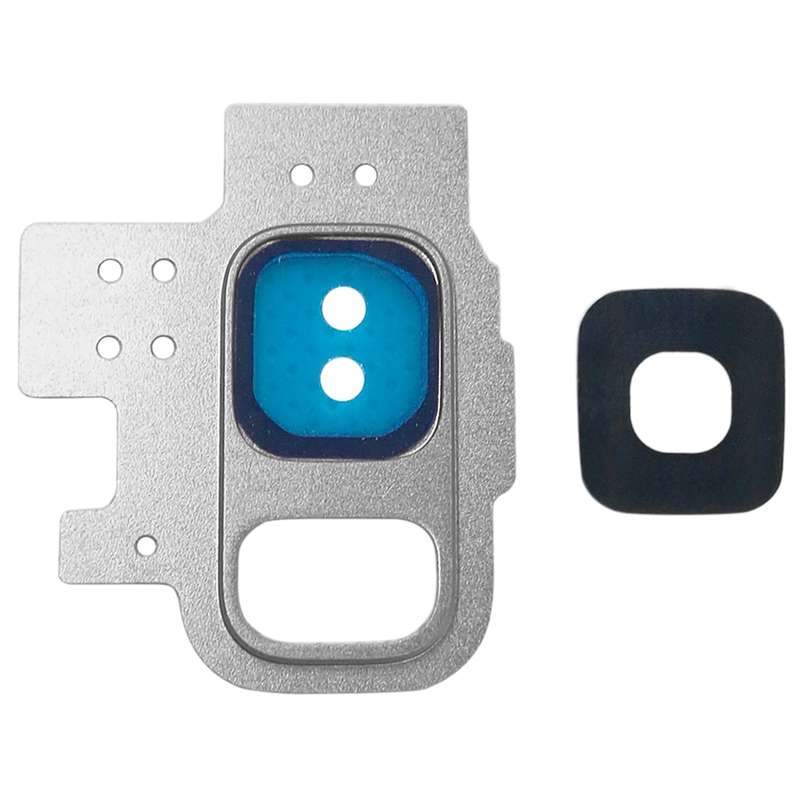 For Galaxy S9 / G9600 10pcs Camera Lens Cover(Grey)