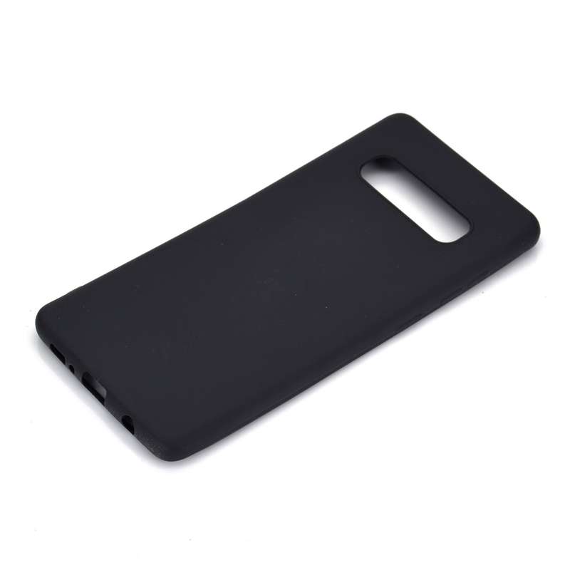 Candy Color TPU Case for Samsung Galaxy S10+ (Black)