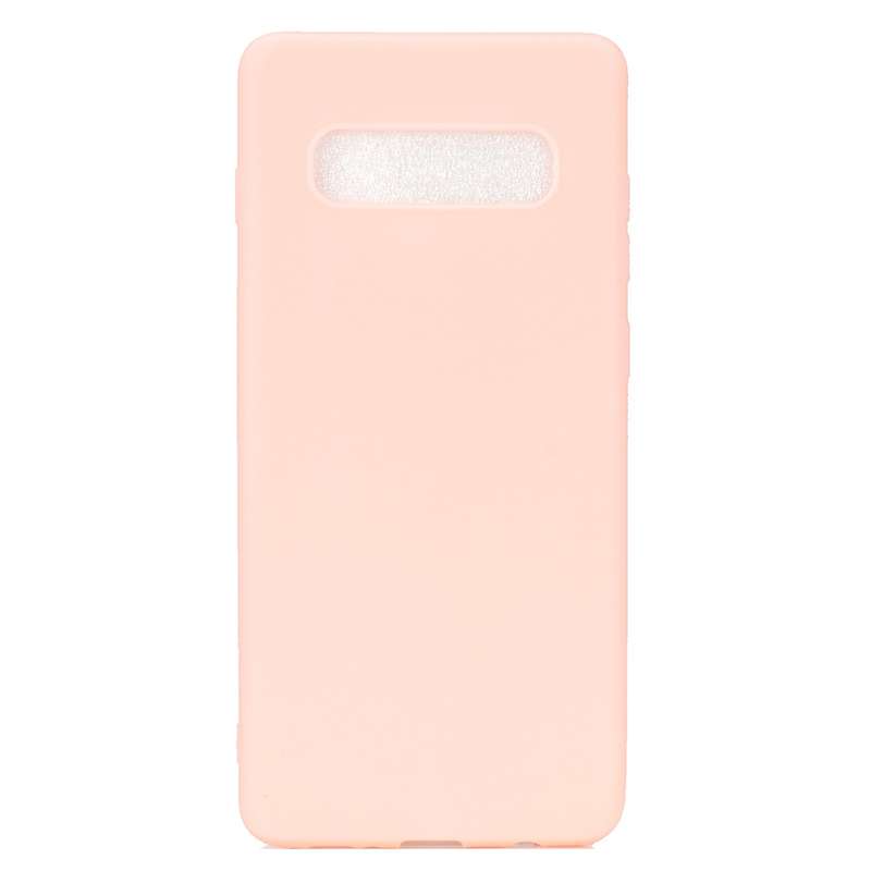Candy Color TPU Case for Samsung Galaxy S10+ (Black)