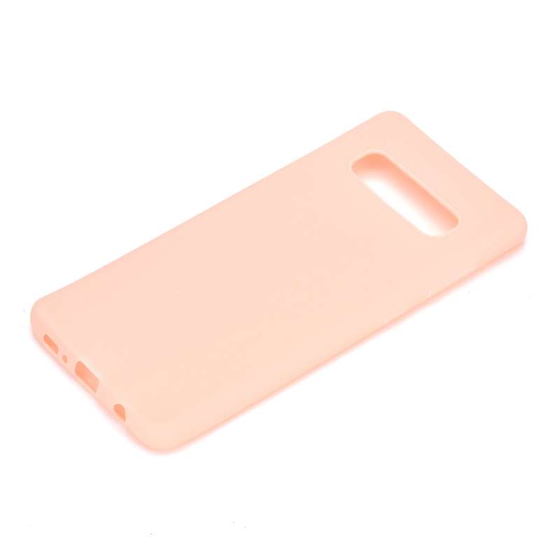 Candy Color TPU Case for Samsung Galaxy S10+ (Black)