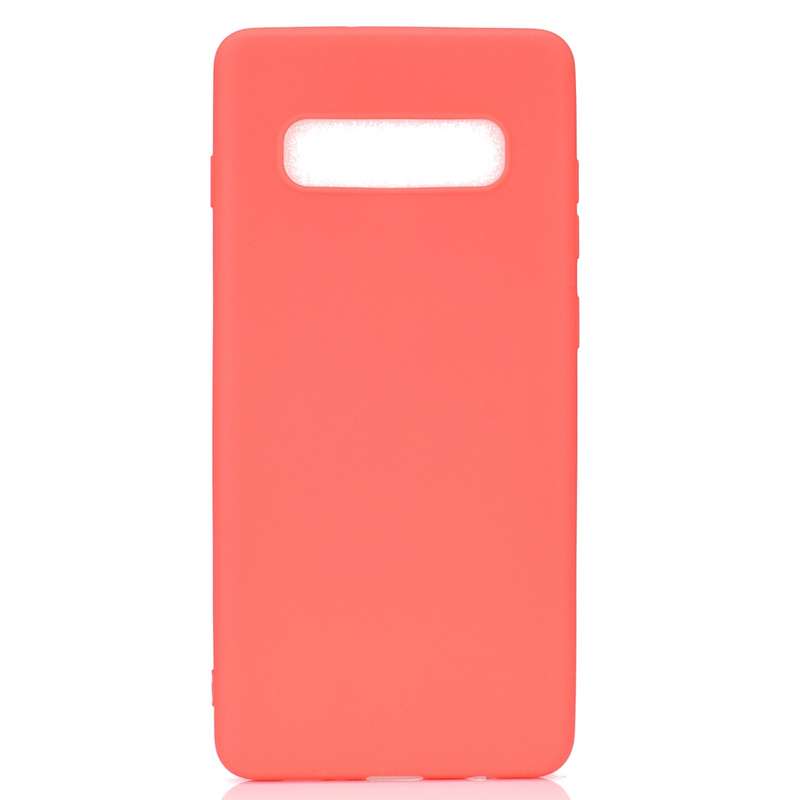 Candy Color TPU Case for Samsung Galaxy S10+ (Black)