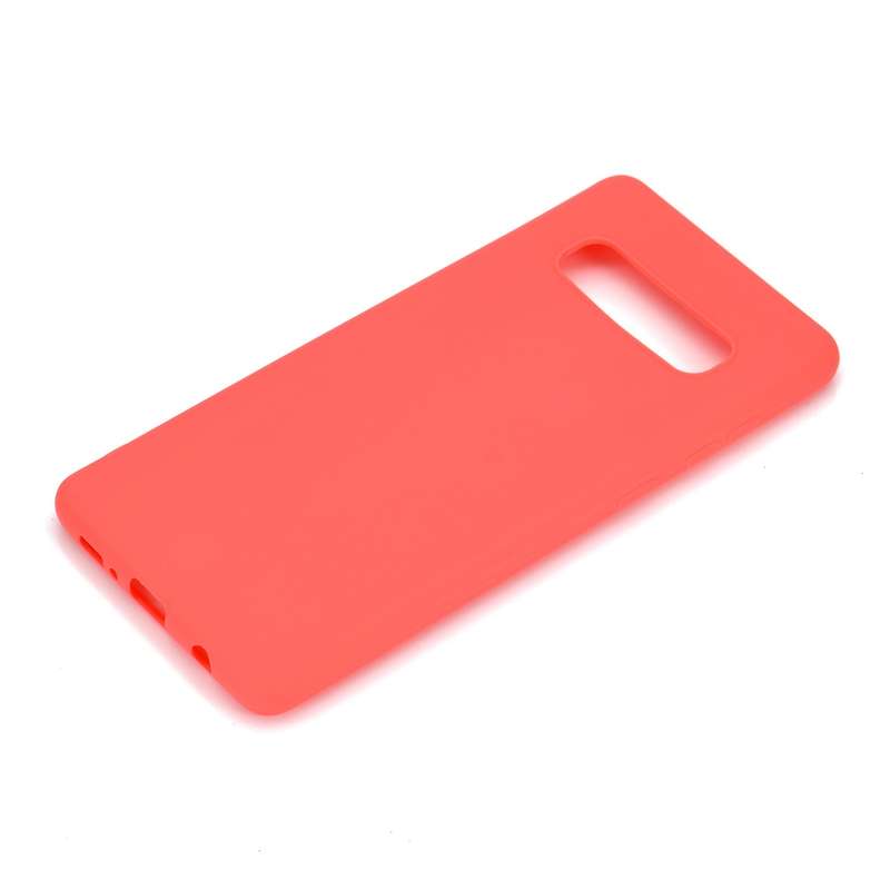 Candy Color TPU Case for Samsung Galaxy S10+ (Black)