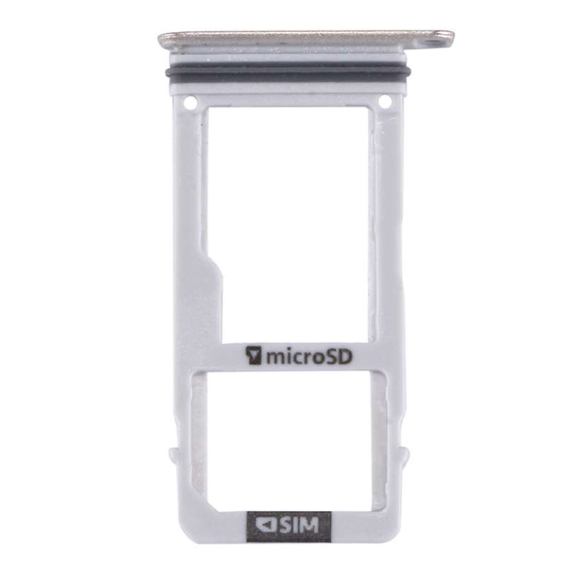 For Galaxy A3 (2017) / A320 SIM Card Tray + Micro SD Card Tray (Black)