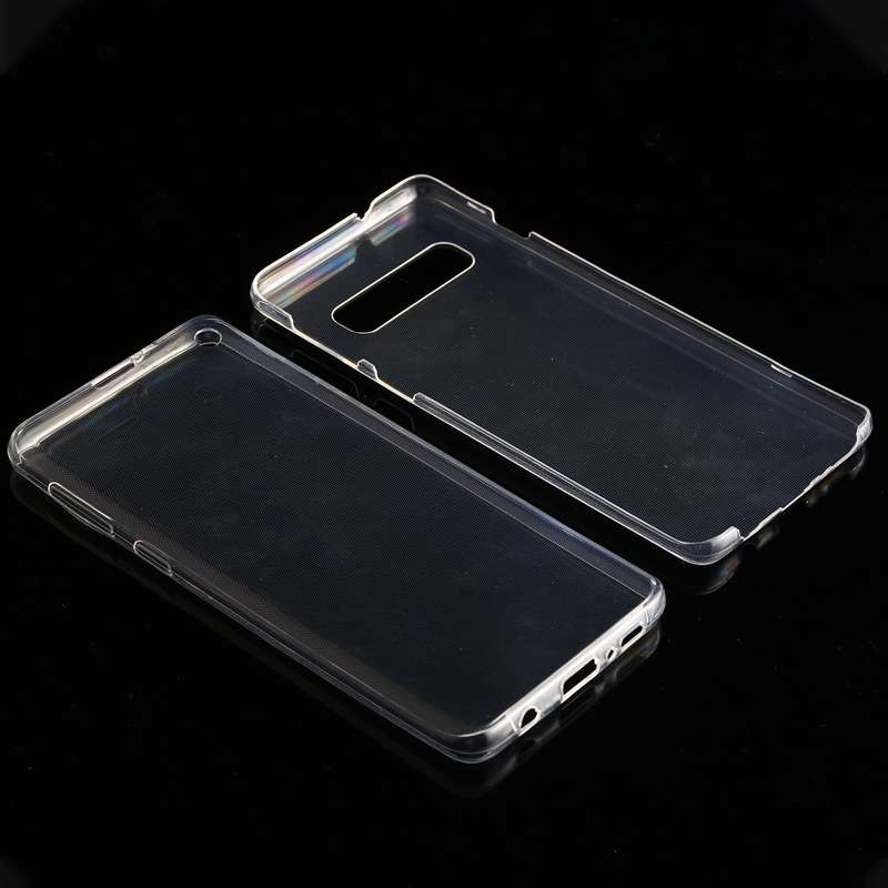 For Galaxy Note10+ Four-Corner Shockproof Ultra-Thin Transparent TPU Case