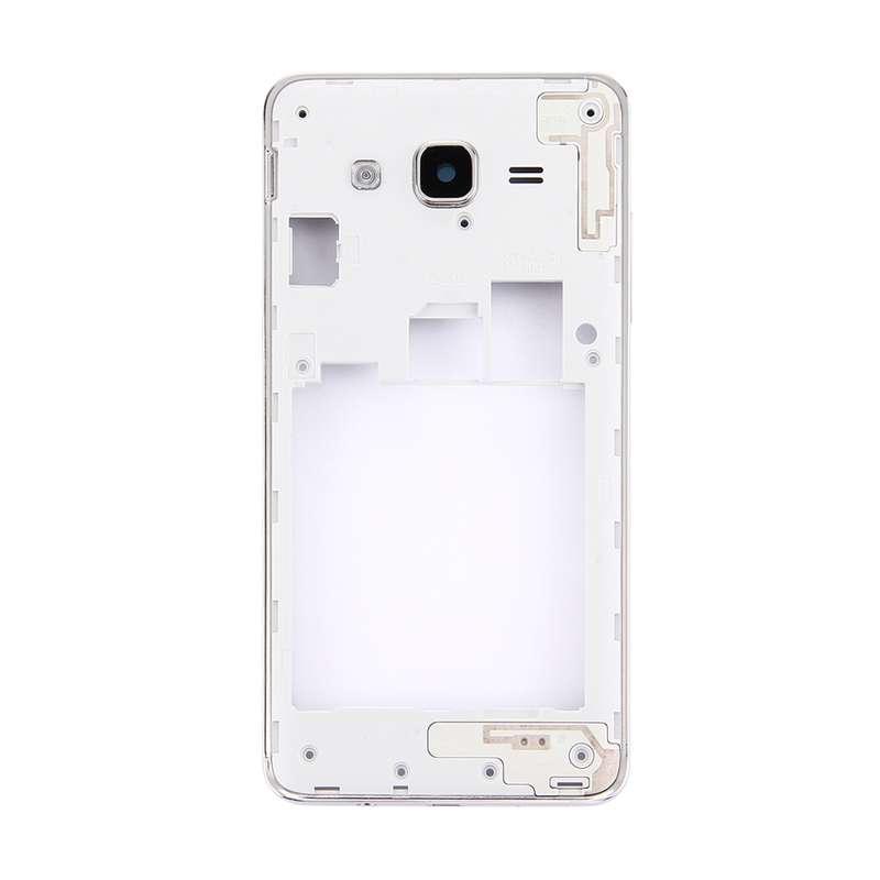 For Galaxy On5 / G5500 Middle Frame Bezel (Double Card Version)(Silver)