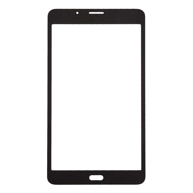 For Galaxy Tab A 7.0 LTE (2016) / T285 Front Screen Outer Glass Lens (Black)