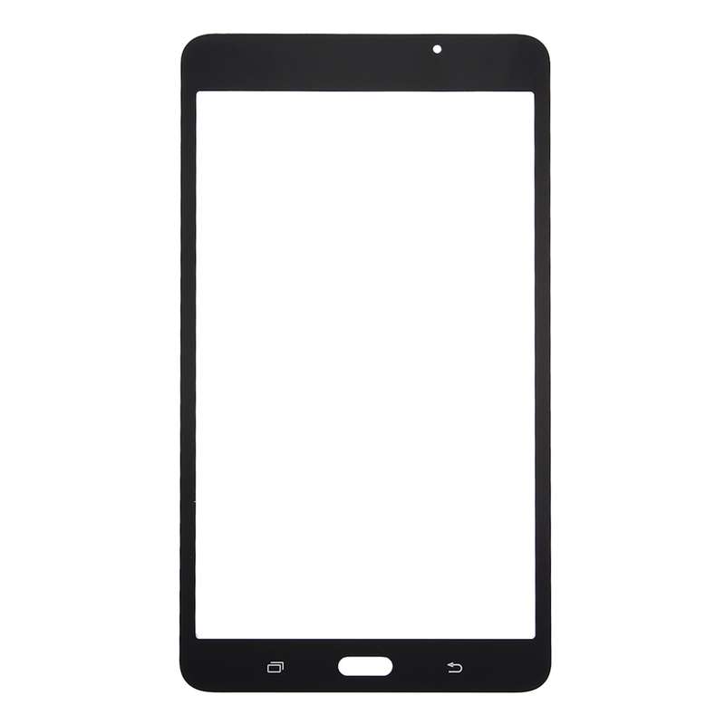 For Galaxy Tab A 7.0 (2016) / T280 Front Screen Outer Glass Lens (Black)
