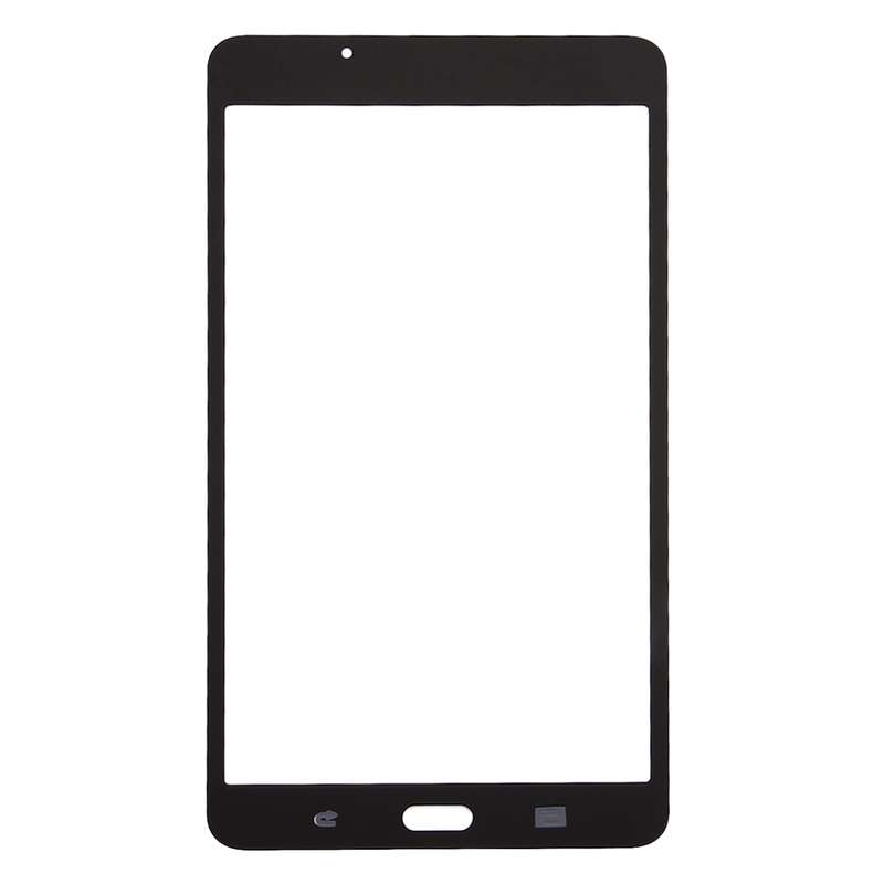 For Galaxy Tab A 7.0 (2016) / T280 Front Screen Outer Glass Lens (Black)