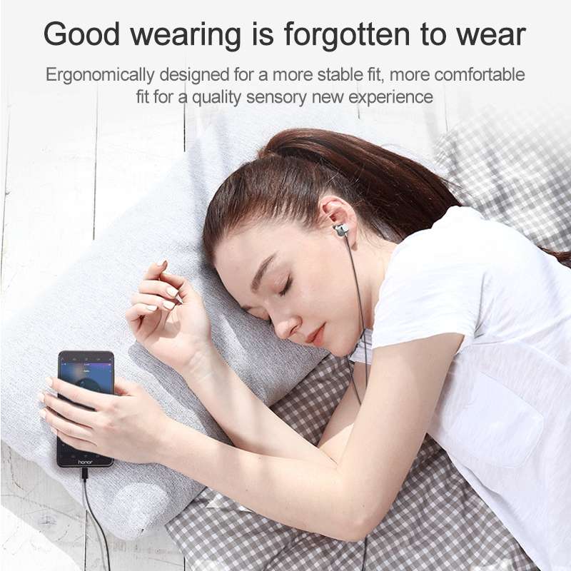 USB-C / Type-C Interface In Ear Wired Mega Bass Earphone with Mic (Black)