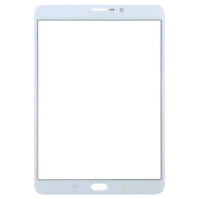 For Galaxy Tab S2 8.0 LTE / T719 Front Screen Outer Glass Lens (White)