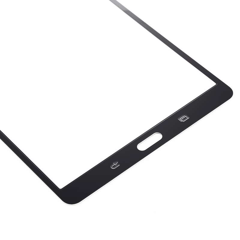 For Galaxy Tab S 8.4 LTE / T705 Front Screen Outer Glass Lens (Black)
