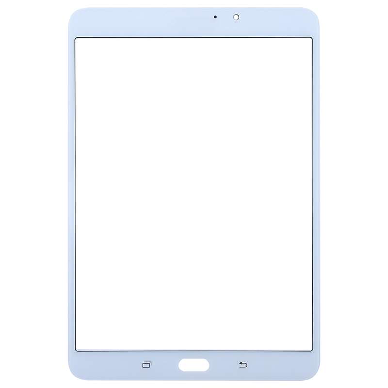 For Galaxy Tab S2 8.0 / T713 Front Screen Outer Glass Lens (White)