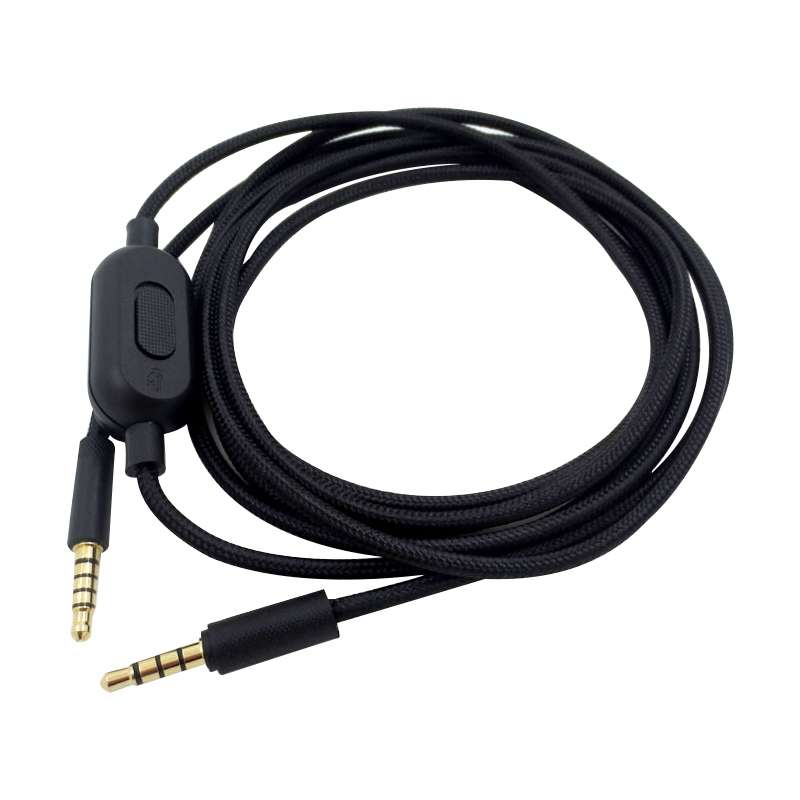 ZS0159 For Logitech G433 / G233 / G Pro / G Pro X 3.5mm Male to Male Gaming Headset Audio Cable with