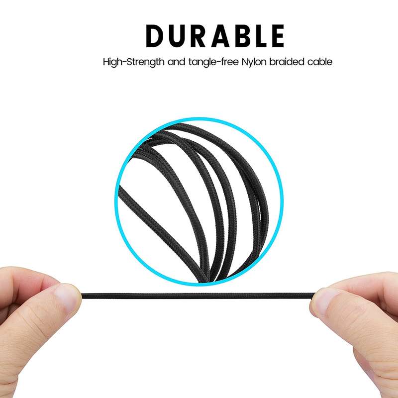 ZS0159 For Logitech G433 / G233 / G Pro / G Pro X 3.5mm Male to Male Gaming Headset Audio Cable with