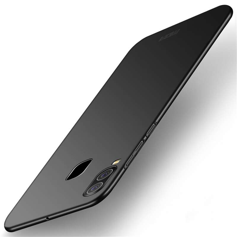 MOFI Frosted PC Ultra-thin Hard Case for Galaxy A20 / A30 (Black)