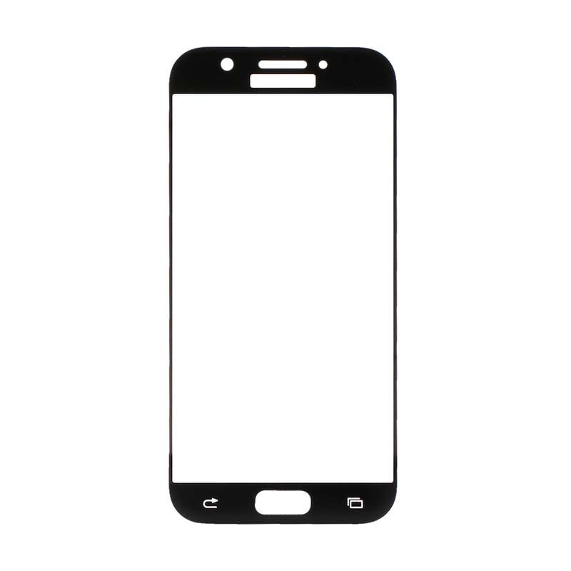 For Galaxy A7 (2017) / A720 0.33mm 9H Surface Hardness Silk-screen Full Screen Tempered Glass Screen